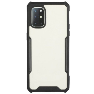 Xiaomi Redmi 9T 5G skaidrus juodos spalvos apvadais kieto silikono (TPU) dėklas | Priedai.lt