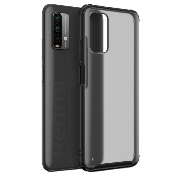 „Armor“ dėklas - matinis / juodas (Redmi 9T 5G)
