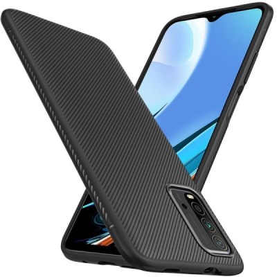 Xiaomi Redmi 9T 5G kieto silikono TPU juodas dėklas - nugarėlė | Priedai.lt
