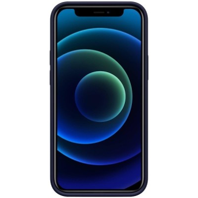 Apple iPhone 12 (12 Pro) „Nillkin“ Flex MagSafe mėlynas dėklas - nugarėlė | Priedai.lt