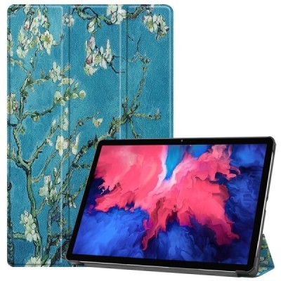 Lenovo Tab P11 11" (J606F) atverčiamas spalvotas „Sakura“ dėklas - knygutė | Priedai.lt