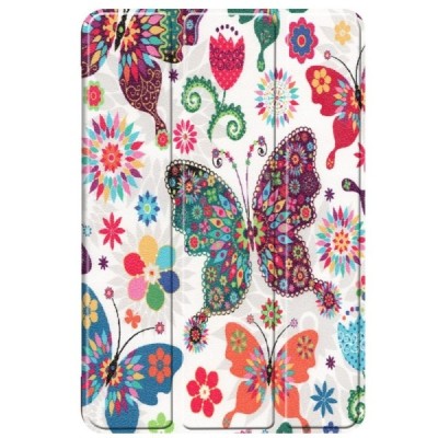 Apple iPad mini 4 (iPad mini 2019) atverčiamas spalvotas „Butterflies“ dėklas - knygutė | Priedai.lt