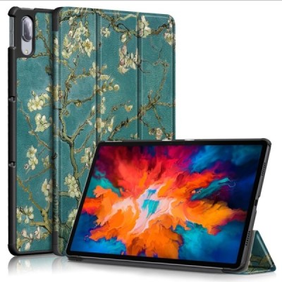 Lenovo Tab P11 Pro 11.5" (J706F) atverčiamas spalvotas „Sakura“ dėklas - knygutė | Priedai.lt