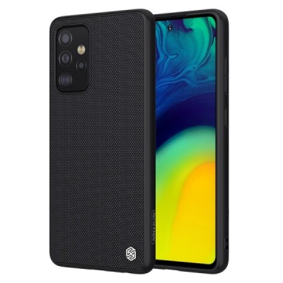 Samsung Galaxy A52 5G (A526B) „Nillkin“ Textured Case juodas dėklas - nugarėlė | Priedai.lt