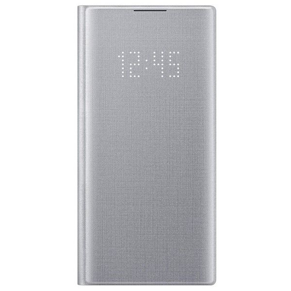 „Samsung“ Led View Cover atverčiamas dėklas - sidabrinis (Galaxy Note 10)