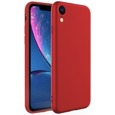 „X-Level“ Original LSR Apple iPhone Xr raudonas kieto silikono dėklas | Priedai.lt