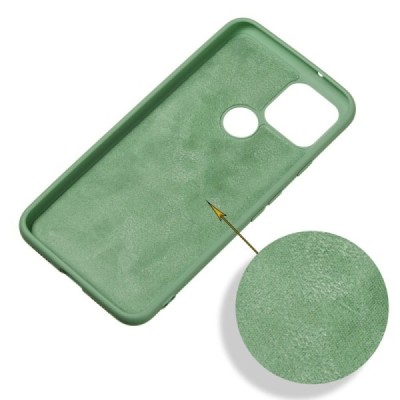 Google Pixel 5 Shell kieto silikono TPU žalias dėklas - nugarėlė | Priedai.lt