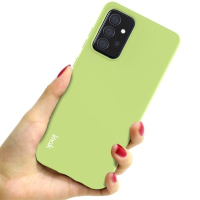 Samsung Galaxy A72 (A726B, A725F) „Imak“ kieto silikono TPU žalias dėklas - nugarėlė | Priedai.lt
