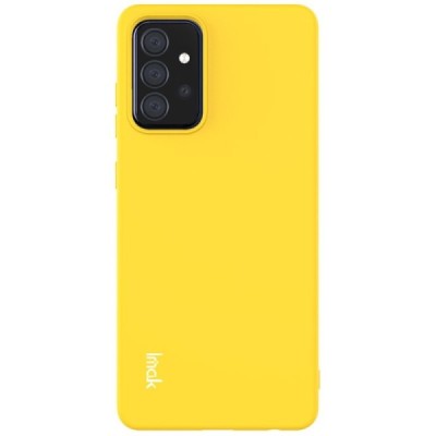 Samsung Galaxy A72 (A726B, A725F) „Imak“ kieto silikono TPU geltonas dėklas - nugarėlė | Priedai.lt