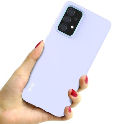 Samsung Galaxy A52 5G (A526B, A525F) „Imak“ kieto silikono TPU violetinis dėklas - nugarėlė | Priedai.lt