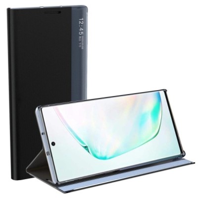 Samsung Galaxy A52 5G (A526B, A525F) View Line juodas atverčiamas dėklas - knygutė | Priedai.lt