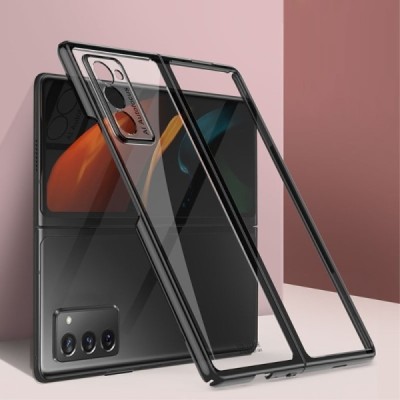Samsung Galaxy Z Fold2 5G (F916B) GKK skaidrus plastikinis dėklas - nugarėlė | Priedai.lt