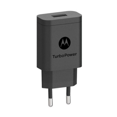 „Motorola“ Turbo Power kelioninis (sieninis, buitinis) įkroviklis (SC-52, Europa) - juodas | Priedai.lt