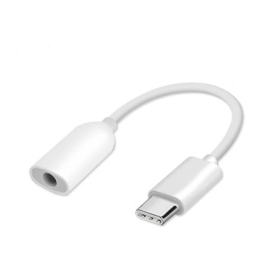Originalus Xiaomi baltas USB-C 3.5 mm AUX adapteris | Priedai.lt