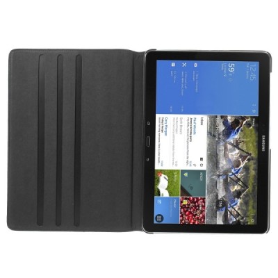 Samsung Galaxy Note Pro 12.2 P905 atverčiamas juodas odinis dėklas / Priedai.lt