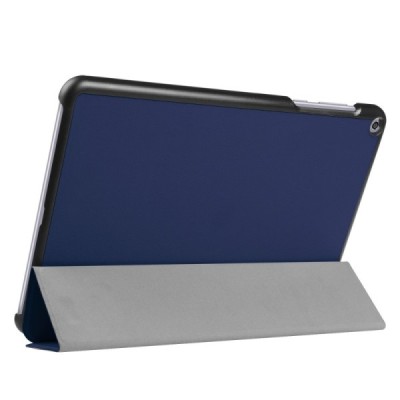 Asus ZenPad Z10 (ZT500KL) ir ZenPad 10 3S (Z500KL) atverčiamas mėlynas odinis dėklas - knygutė | Priedai.lt