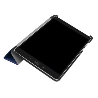 Asus ZenPad Z10 (ZT500KL) ir ZenPad 10 3S (Z500KL) atverčiamas mėlynas odinis dėklas - knygutė | Priedai.lt