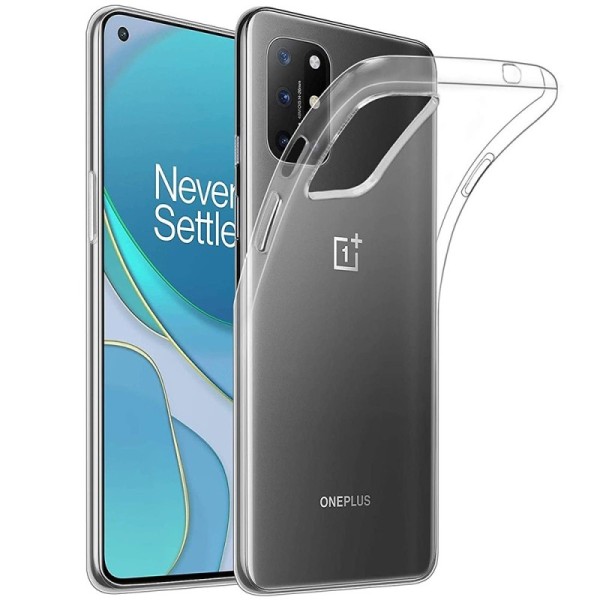 Kieto silikono (TPU) dėklas - skaidrus (OnePlus 9 Pro)