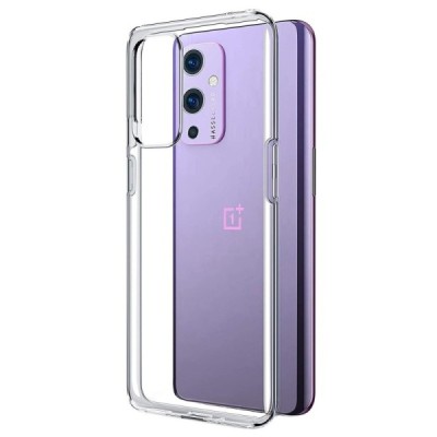 OnePlus 9 kieto silikono TPU skaidrus dėklas - nugarėlė | Priedai.lt