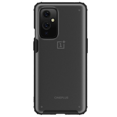 Xiaomi Poco F3 (Mi 11i) Armor matinis juodos spalvos apvadais kieto silikono (TPU) dėklas | Priedai.lt