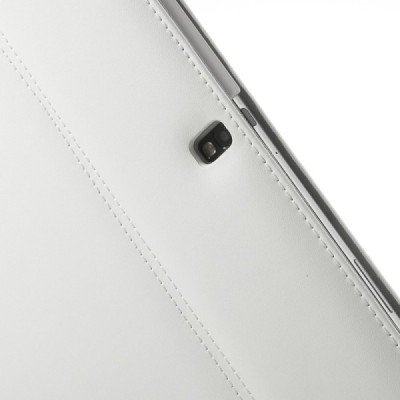 Samsung Galaxy Note Pro 12.2 P905 atverčiamas baltas odinis dėklas / Priedai.lt