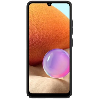 Samsung Galaxy A32 4G (A325F) „Nillkin“ Frosted Shield juodas plastikinis dėklas, nugarėlė | Priedai.lt