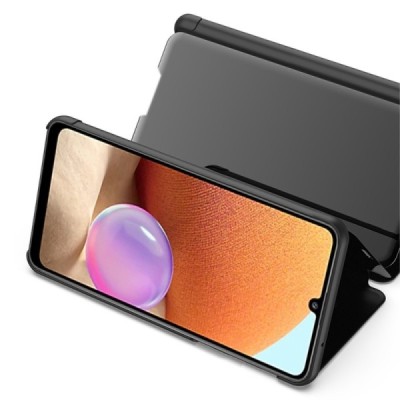 Samsung Galaxy A32 4G (A325F)  plastikinis atverčiamas juodas dėklas | Priedai.lt