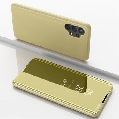 Samsung Galaxy A32 4G (A325F) plastikinis atverčiamas auksinis dėklas | Priedai.lt