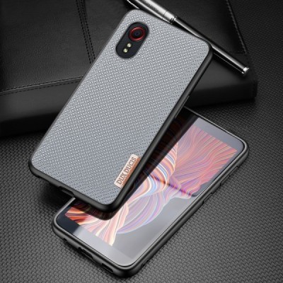 Samsung Galaxy Xcover 5 (G525) „Dux Ducis“ Fino sidabrinis dėklas - nugarėlė | Priedai.lt