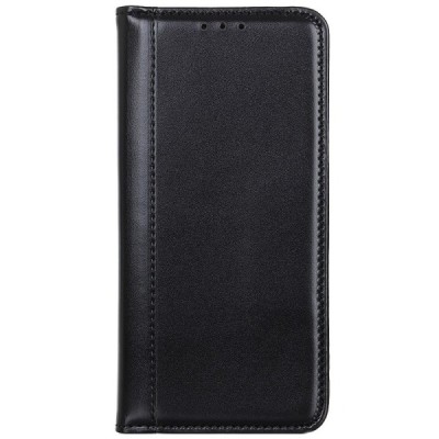 Xiaomi Redmi Note 10 Pro juodas odinis atverčiamas dėklas - knygutė su magnetu | Priedai.lt