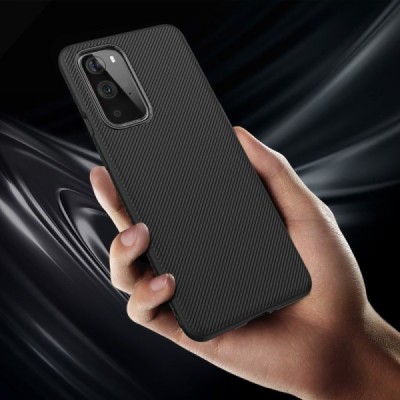 OnePlus 9 kieto silikono TPU juodas dėklas - nugarėlė | Priedai.lt