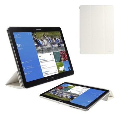 Samsung Galaxy Note Pro 12.2 P905 Belk atverčiamas baltas dėklas / Priedai.lt