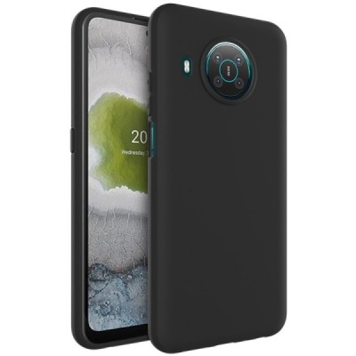 Nokia X20 (X10) „Imak“ kieto silikono TPU juodas dėklas - nugarėlė | Priedai.lt
