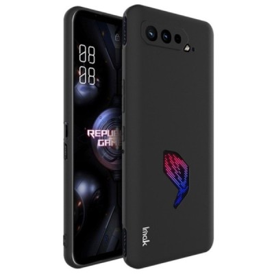 Asus Rog Phone 5 (ZS673KS) „Imak“ kieto silikono TPU juodas dėklas - nugarėlė | Priedai.lt