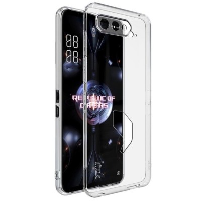 Asus Rog Phone 5 (ZS673KS) „Imak“ kieto silikono TPU skaidrus dėklas - nugarėlė | Priedai.lt