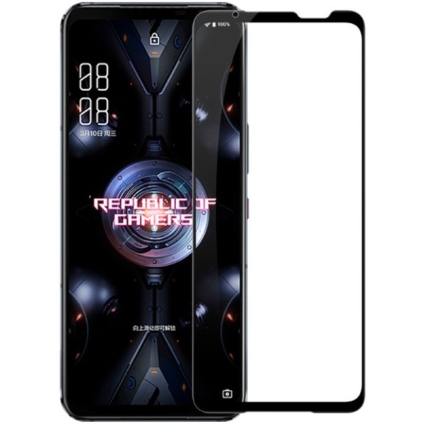 „Nillkin“ CP+ Pro 9H Tempered Glass apsauginis ekrano stiklas 0.33 mm - juodas (Rog Phone 5)