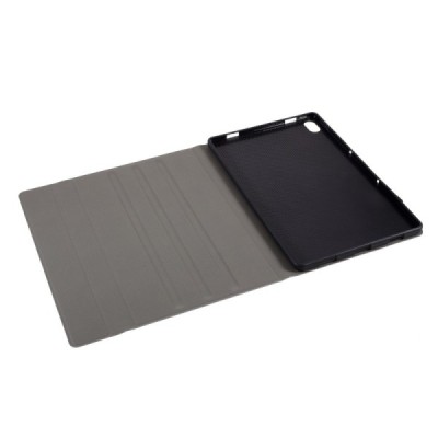 Lenovo Tab P11 11" (J606F) atverčiamas juodas odinis dėklas su bluetooth belaide klaviatūra | Priedai.lt