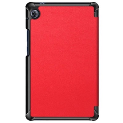 Huawei MatePad T8 8.0 atverčiamas raudonas odinis dėklas - knygutė | Priedai.lt