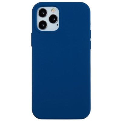 Apple iPhone 12 Pro Max kieto silikono TPU mėlynas dėklas - nugarėlė | Priedai.lt