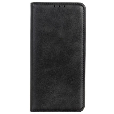 Xiaomi Mi 11 Ultra„Split“ juodas odinis atverčiamas dėklas - knygutė | Priedai.lt