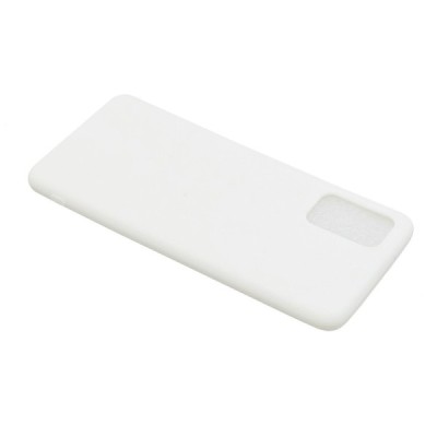 Samsung Galaxy A02s A025 (166.5x75.9x9.2mm) Shell kieto silikono TPU baltas dėklas - nugarėlė | Priedai.lt