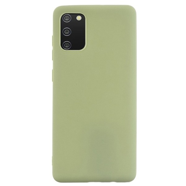 „Shell“ kieto silikono (TPU) dėklas - žalias (Galaxy A02s)