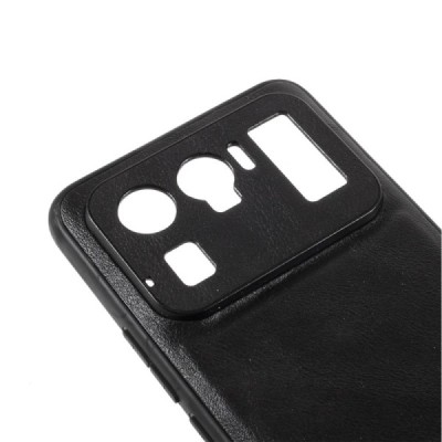 „X-Level“ Vintage serijos Xiaomi Mi 11 Ultra  juodas odinis dėklas - nugarėlė | Priedai.lt