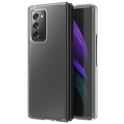 Samsung Galaxy Z Fold2 5G (F916B) skaidrus plastikinis dėklas - nugarėlė | Priedai.lt
