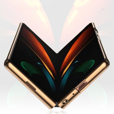 Samsung Galaxy Z Fold2 5G (F916B) GKK Pattern plastikinis žalias dėklas - nugarėlė | Priedai.lt