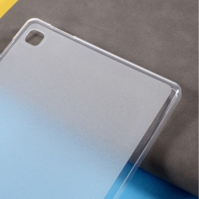 Samsung Galaxy Tab A7 Lite 8.7 2021 (T220, T225) kieto silikono TPU skaidrus dėklas - nugarėlė | Priedai.lt