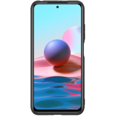 Xiaomi Poco M3 Pro (Redmi Note 10 5G) „Nillkin“ Textured Case juodas dėklas - nugarėlė | Priedai.lt