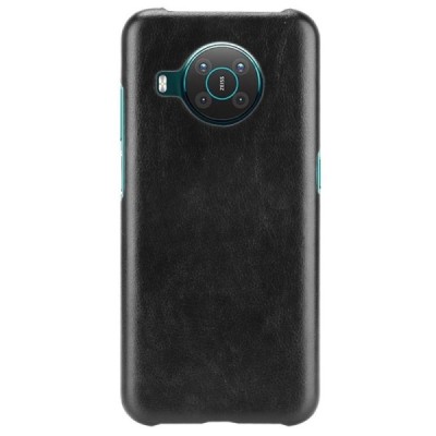 Soft Slim serijos Nokia X20 (X10) juodas odinis dėklas - nugarėlė | Priedai.lt