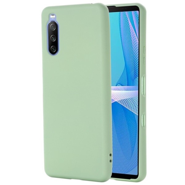 „Shell“ kieto silikono (TPU) dėklas - žalias (Xperia 10 III)