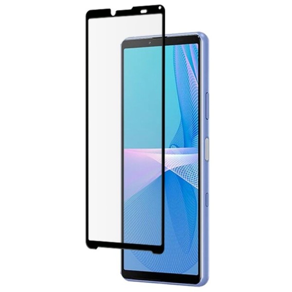 „Mocolo“ Tempered Glass pilnai dengiantis apsauginis ekrano stiklas 0.2 mm - juodas (Xperia 10 III)